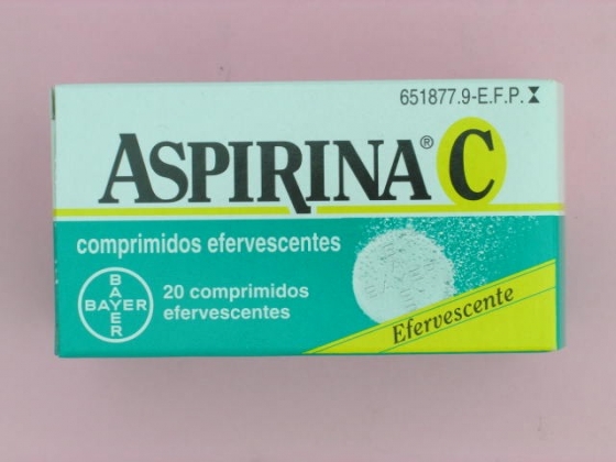 ASPIRINA C 400/240 MG 20 COMPRIMIDOS EFERVESCENTES