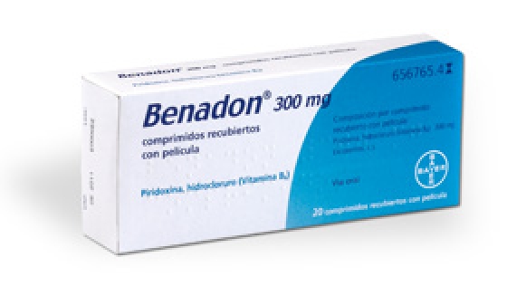 BENADON 300 MG 20 COMPRIMIDOS