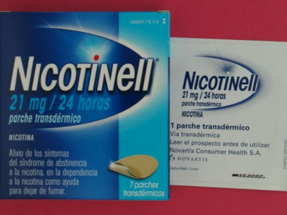 NICOTINELL 21 MG/24 H 7 PARCHES TRANSDERMICOS 52.5 MG
