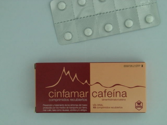 CINFAMAR CAFEINA 50/50 MG 10 COMPRIMIDOS