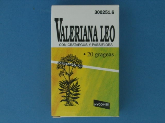 VALERIANA LEO 210 MG 30 GRAGEAS