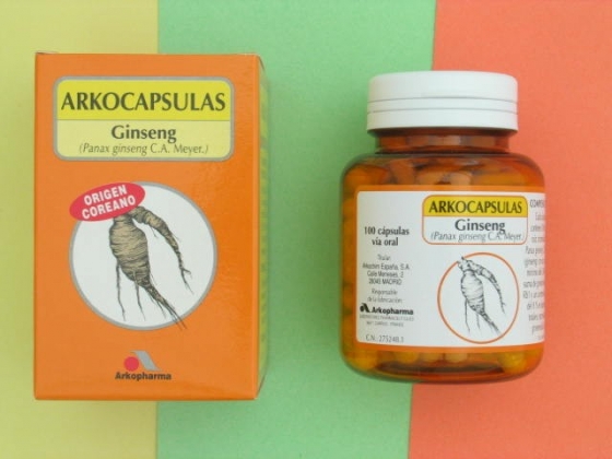 ARKOCAPSULAS GINSENG 300 MG 84 CAPSULAS