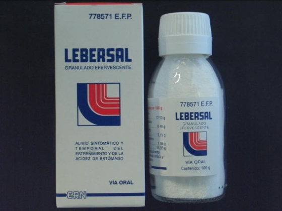 LEBERSAL GRANULADO EFERVESCENTE 100 G