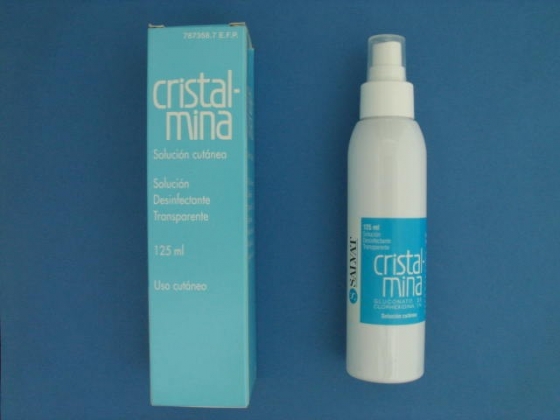 CRISTALMINA 10 MG/ML SOLUCION TOPICA 1 FRASCO 125 ML