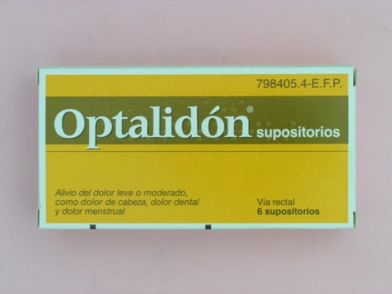 OPTALIDON 500/75 MG 6 SUPOSITORIOS