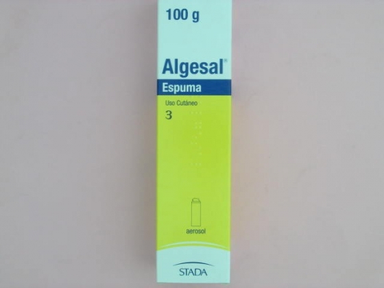 ALGESAL AEROSOL TOPICO ESPUMA 100 G