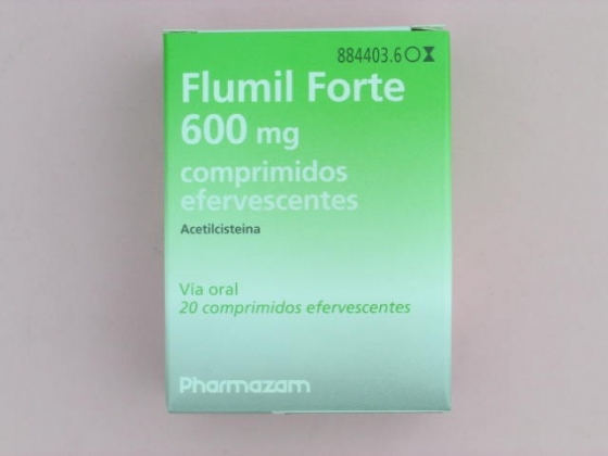 FLUIMUCIL FORTE 600 MG 20 COMPRIMIDOS EFERVESCENTES