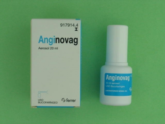 ANGINOVAG AEROSOL TOPICO 20 ML