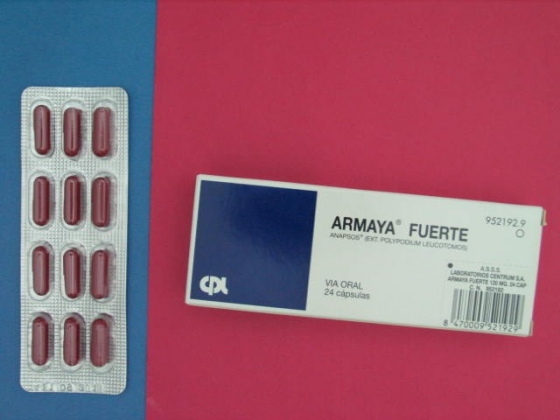 ARMAYA FUERTE 120 MG 24 CAPSULAS