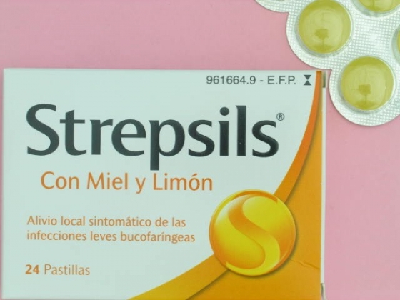 STREPSILS 24 PASTILLAS PARA CHUPAR MIEL-LIMON