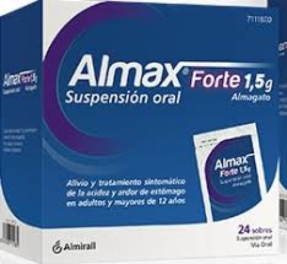 ALMAX FORTE 1.5 G 24 SOBRES SUSPENSION ORAL